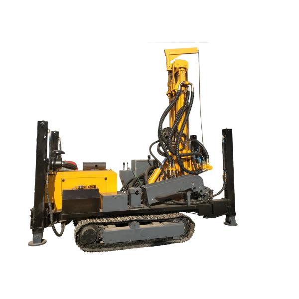 Rubber Track 400M 10T Crawler Mounted Drill Rig