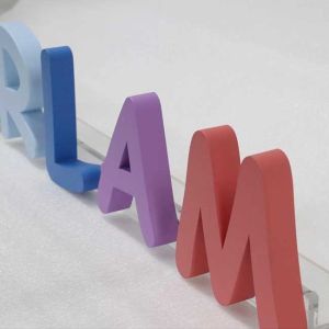 Buy cheap Beauty Salon Open 3D Letter Sign Advertising Laser Cut Metal Logo 3cm Thickness from wholesalers