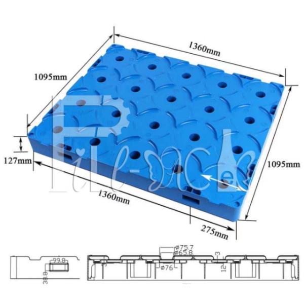 5 Gallon 18.9L Water Bottle Pallet Water Bottle Storage Plastic Pallet