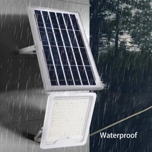 China 300w Solar Flood Light Adjustable Brightness Solar Security Flood Lights With Remote Control on sale