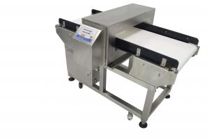 Cheap Durable Aluminum Foil Metal Detector Conveyor Detection For Tin Foil Package , 0.5 Mm Fe for sale