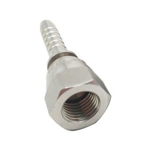 China Compact Stainless Steel Hydraulic Hose Fitting 22611 With Female BSP Thread on sale