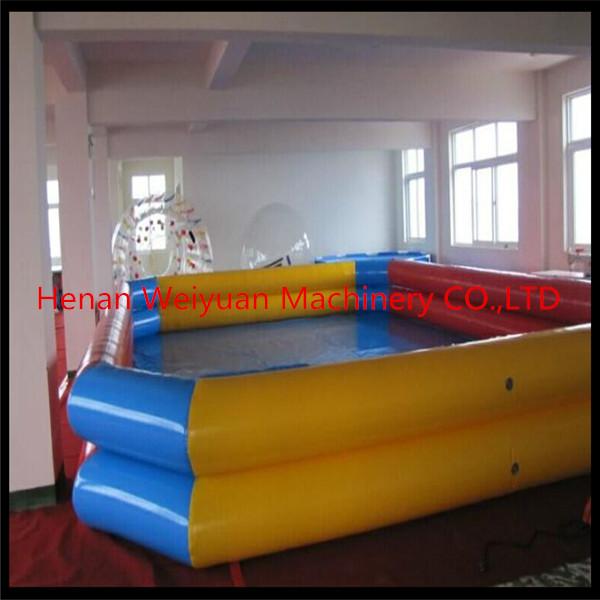 Quality double tube inflatable pool/deep inflatable swimming pool wholesale