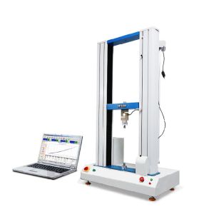 Buy cheap Double Column Tensile Testing Machines for Rubber / Plastic / Fabric Strength from wholesalers