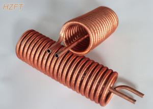 Cheap Liquid Cooling and Heat Exchangers Copper Tube Coil Tin plating Finned Coil for sale