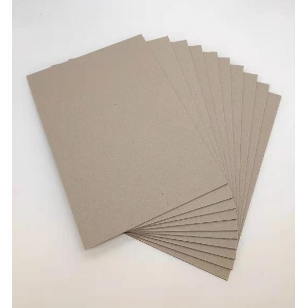 Single Side Coating Thick Cardboard Sheets Made from Recycled Pulp Style