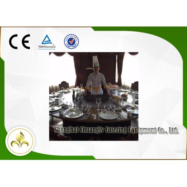 Circle Teppanyaki Hibachi Grill Table Basic Configuration 12 Seats Capacity