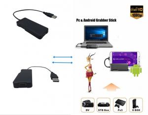 Cheap HDMI Grabber Record game,DVD/ Blu-ray Movies or HD videos,plug and play,capture HDMI video for sale