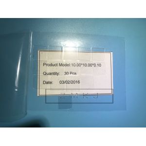 Buy cheap Square Sapphire Wafer / Sapphire Crystal Glass 10x10mm 5x5mm For Optical Lens from wholesalers