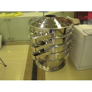 Customized Capacity Solid Drink Vibro Screen Machine 550mm X 450mm X 600mm