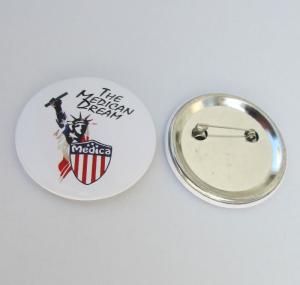 China Button Badge PM-362, Customized Tin Badge on sale