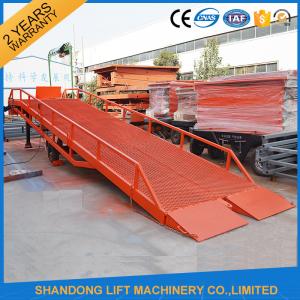 China Heavy Duty Container Loading Ramps / Unloading Ramps with 6T 10T 15T Loading Capacity on sale
