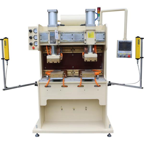 Electrical Welding Machine , Steel Printer Box Welder with Double Work Position