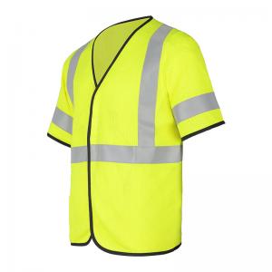 Cheap Flame Resistant Shirt Vest Jacket Construction High Visibility Breathable Anti Static Clothing for sale