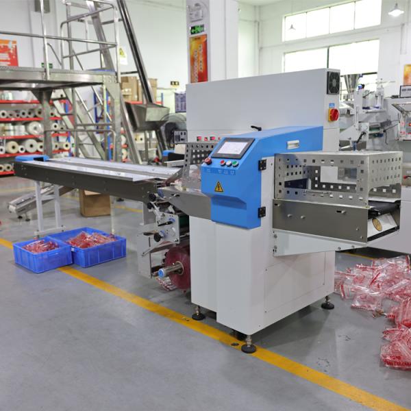 Pillow Type Automatic Horizontal Packing Machine Food Grade Scratch Proof