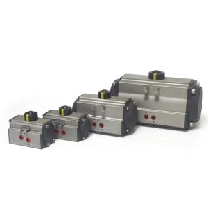 China ATEX CE certificate pneumatic rotary actuators control valves aluminum alloy quarter-turn pneumatic actuator on sale