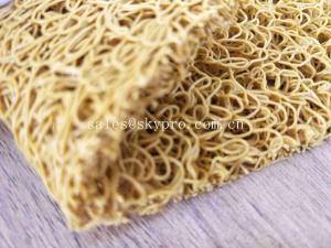China 8mm PVC Coil Noodles Spaghetti Floor Rubber Mats Waterproof Plastic Carpet Matting on sale
