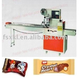 Cheap 2014hot sell factory pirce snacks biscuits chocolate rectangular bag packing machine for sale