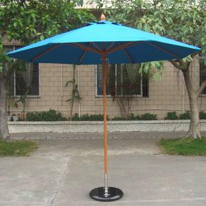 China Modern Outdoor Patio Umbrellas , Courtyard Outdoor Garden Parasol 2.7M on sale