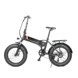 China 20Aluminum Alloy Folding Fat Frame 7 Speed Fat Tire Electric Bicycle Fat Ebike Electric City Bike on sale