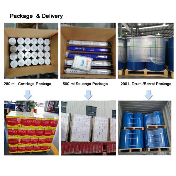 Acetic Acetoxy Silicone Sealant One Component 300ml Silicone Rubber Adhesive Sealant