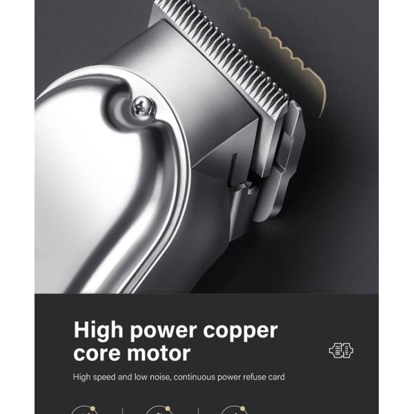 Low Noise Dog Grooming Kit Pet Clippers Cordless Electric Quiet Hair Trimmers Set