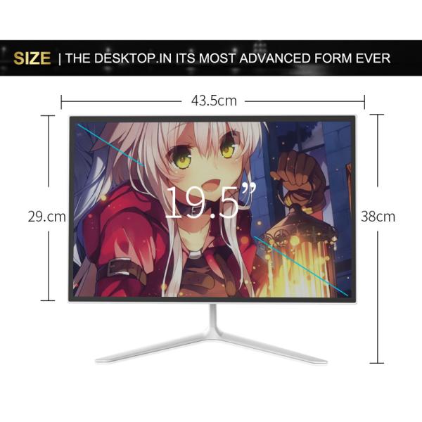 19.1 Inch I5 460 AIO Desktop Computer Resolution 1440*990