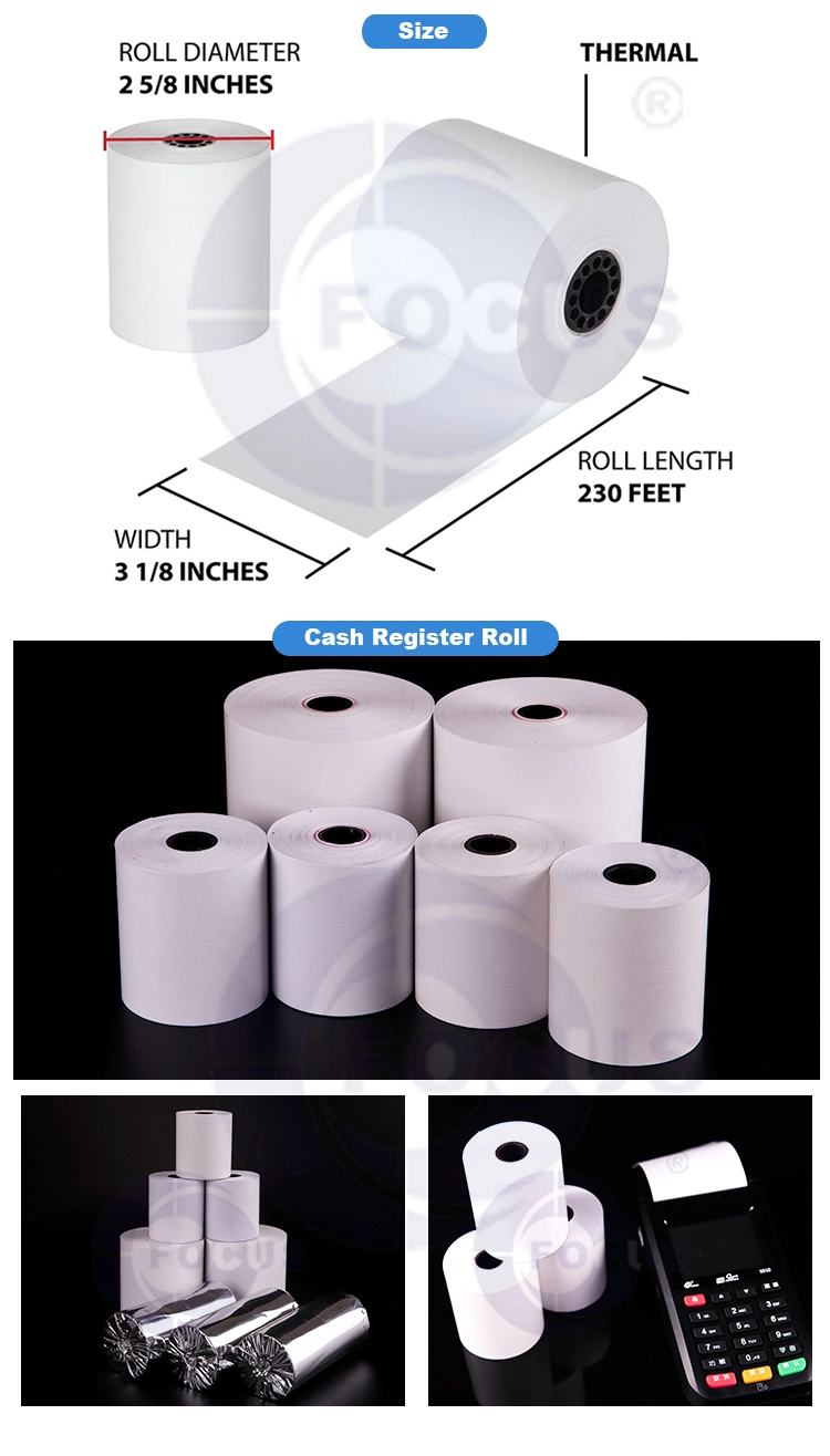 ThermoRoll Elite: Premium of Thermal Paper Rolls/Thermal Paper/Thermal Paper Slitting Machine/Virgin Wood Pulp