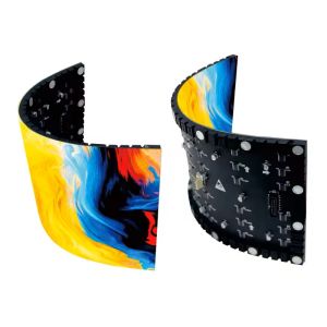 Cheap Programmable Cylinder Flexible LED Display Screen P1.25 SMD1010 for sale