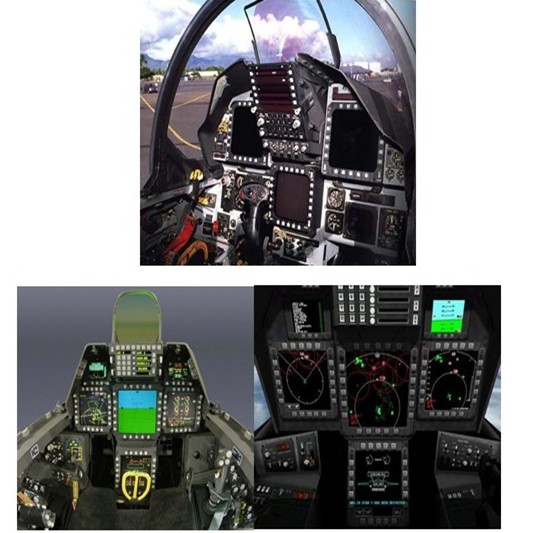 Airborne TFT LCD display module
