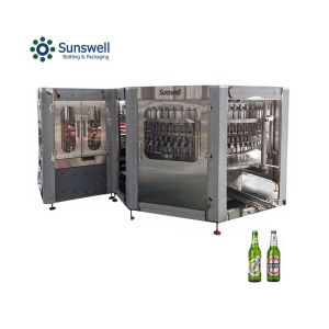 Cheap Automatic Beer Bottling Machines Capping Line 6750*4835*2700mm for sale