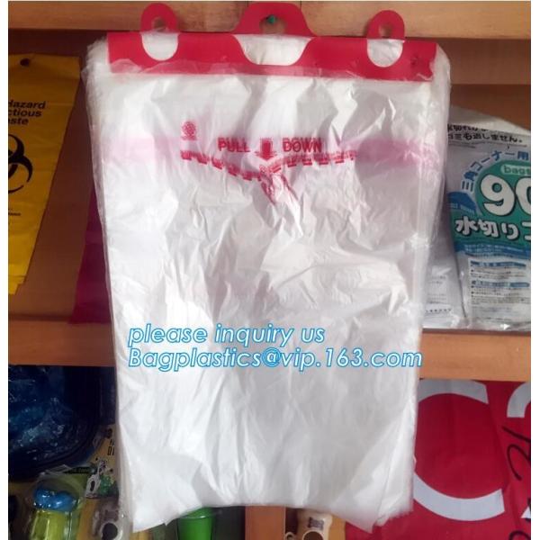 biodegradable plastic food bread wicket bag, PACK, Accept Custom Order bread packaging CPP BOPP plastic wicket bread bag