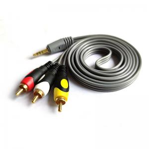 China PVC Jacket Multi Copper RCA Stereo Cable For VCD DVD MP3 on sale
