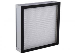 Cheap Industrial Food Grade Mini Pleat Air Filter , Hepa Filter H13 H14 for sale