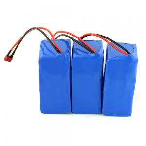 Cheap 2500mah 14.8V 10Ah 4S4P 18650 Battery Pack For Electronic Fishing Reel for sale