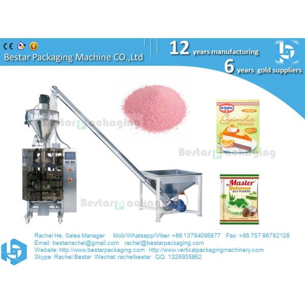 Automatic packaging machine for powder flour filling and sealing