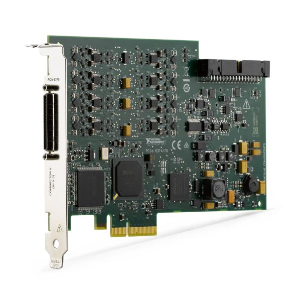 National Instruments PCIe-6376 Multifunction I/O Device with 16-bit Resolution 3.571 MS/s Sampling Rate and 8 Differential Input Ports