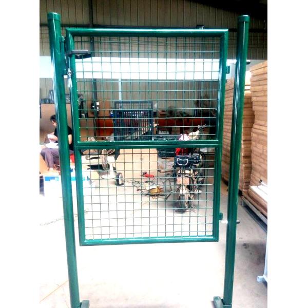 Galvanized Tube Wire Mesh Fence Gate High Strength Easy Installation