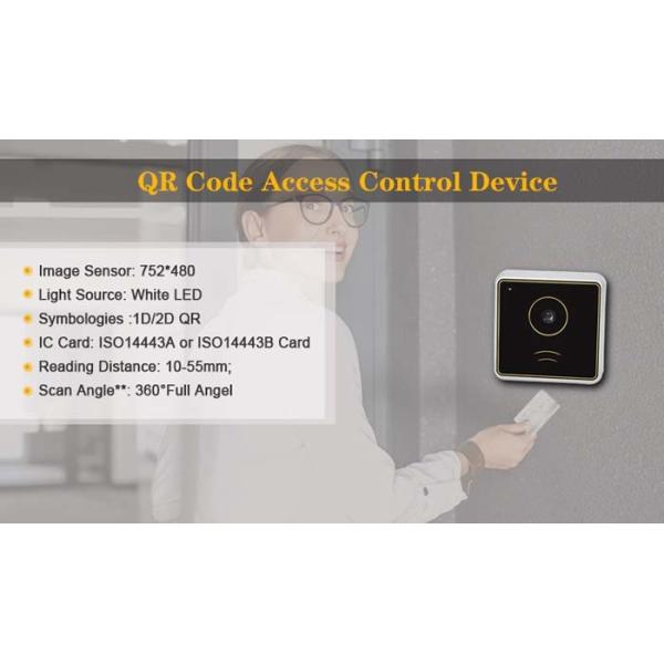 Digital Qr Code Access Control Reader Mifare Card Reader Wiegand 26