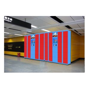 Cheap Event Industry Rental Luggage Lockers Furniture Money Payment Coin / Bill Operated for sale