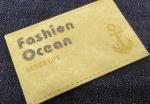 Wholesale factory direct fashion custom faux leather labels and tags for