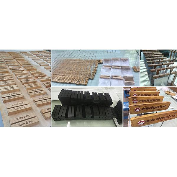 Low MOQ Original Factroy Series Wood Material Table Menu Holder Beskpoke