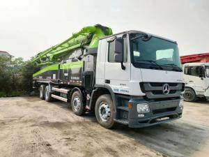 Cheap Zoomlion Benz Refurbished Concrete Pump Truck Used Concrete Mixer Pump ISO9001 for sale
