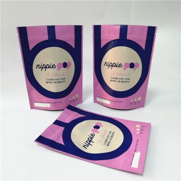 Custom Print Food Grade Stand Up Pouches Bath Salt Packaging Bag With Zipper