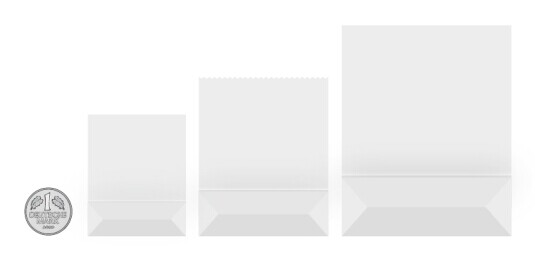 Food Brown Paper Bag Manufacturing Machine For Bread , French Fries