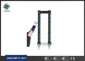 Cheap Portable Folding Walk Through Metal Detector Gates For Securituy Inspection for sale