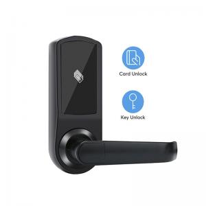 Cheap Smart Deadbolt RFID Key Card Door Locks Security Mortise Door Lock for Home Hotel Apartment for sale