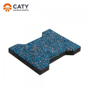 Cheap Shockproof Interlocking Rubber Roof Pavers Practical Recyclable for sale