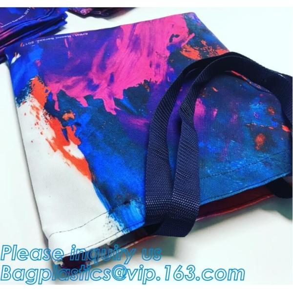 Custom silk screen printed Cotton material handle style blank natural cotton canvas bag without logo bagplastics bagease
