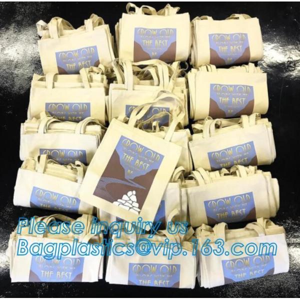 Custom silk screen printed Cotton material handle style blank natural cotton canvas bag without logo bagplastics bagease